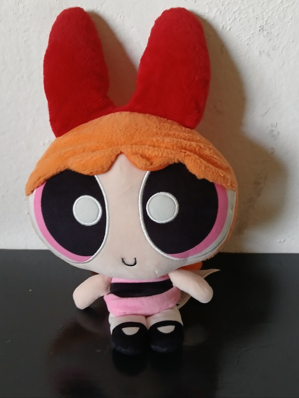 Blossom Plush Toy - Pink & Orange Powerpuff Girls Stuffed Doll